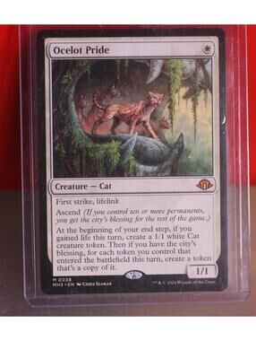 Ocelot Pride #38 Modern Horizons 3 1x MTG Magic the Gathering card Mythic rare